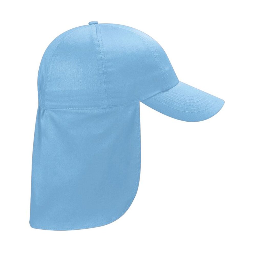Beechfield Childrens/Kids Legionnaire Hat / Sky Blue